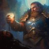 Greater Restoration 5E: Dwarf from DnD healing his wounded companion