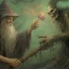 Toll the Dead 5E: Wizard from DnD casting the spell to revive the dead